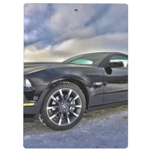 Clipboard Mustang Car Lehrer Office Peace Liebe Klemmbrett