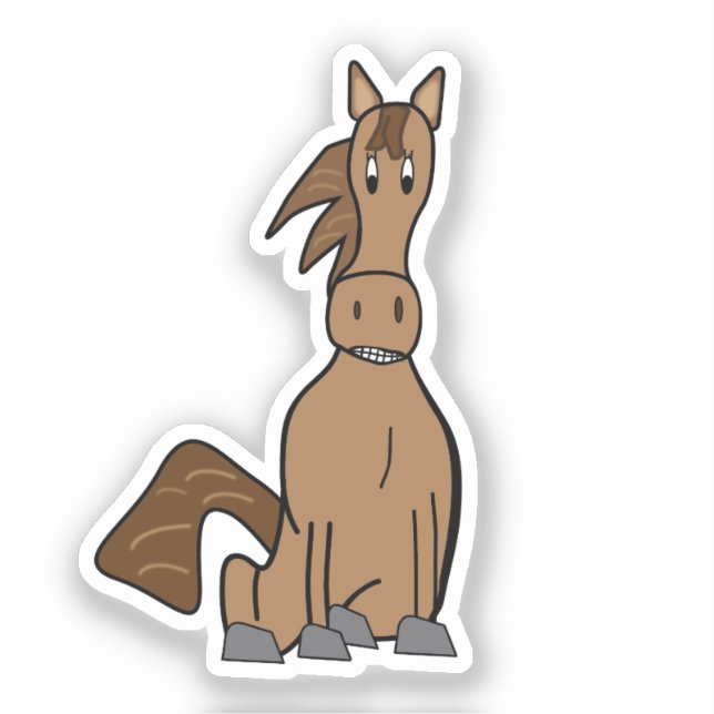 ClipClop Die Aufkleber (Vorderseite)