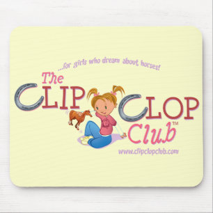 ClipClopClub Logo mousepad