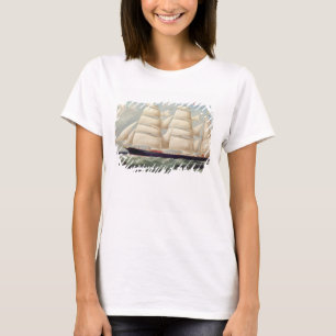 Clipper Barque 'Clendovey' (Öl auf Leinwand) T-Shirt