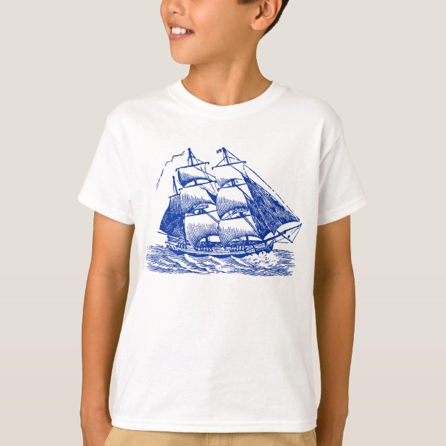 Clipper - Navy Blue T-Shirt (Vorderseite)