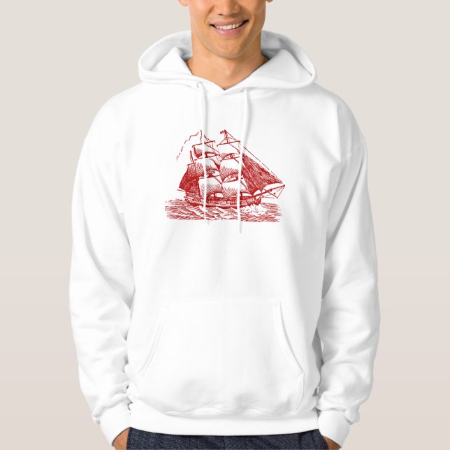 Clipper - Ruby Red Hoodie (Vorderseite)
