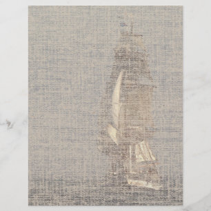Clipper Segelschiff Letterhead