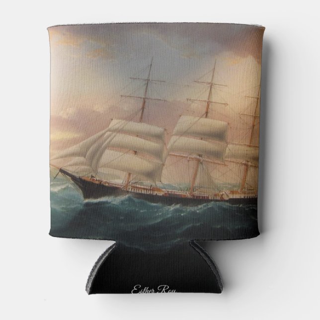 Clipper Ship Esther Roy 1898 Dosenkühler (Vorderseite)