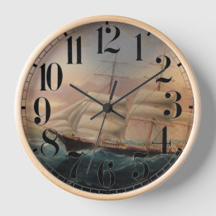 Clipper Ship Esther Roy 1898 Uhr