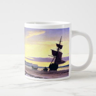 Clipper Ship Sunset Light Bradford Marine Art Tass Jumbo-Tasse