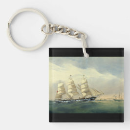 Clipper Ship The Helen Pembroke 1870 Schlüsselanhänger