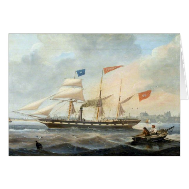 Clipper Ship the Marshall 1847 (Vorderseite (Horizontal))