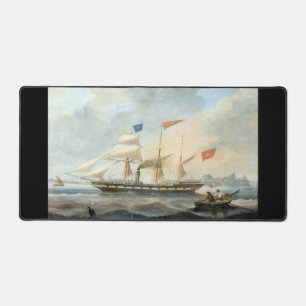 Clipper Ship the Marshall 1847 Schreibtischunterlage