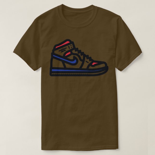 Clippers Basketball Sneakers T-Shirt (Design vorne)