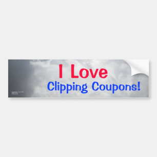 Clipping Coupons Autoaufkleber