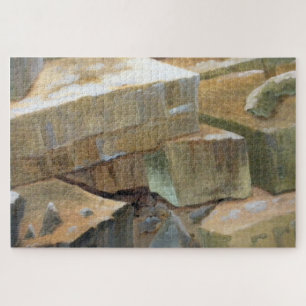Clipping Floe - Caspar David Friedrich Puzzle