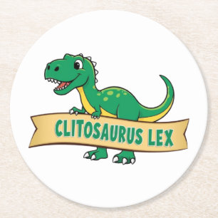Clitosaurus Lex Untersetzer