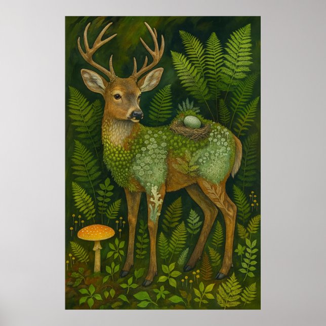 Cloaked in Lichen Poster (Vorne)