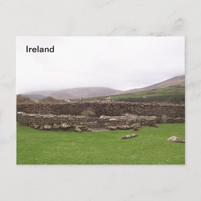 Clochan, Risac, Kerry, Irland Postkarte (Vorderseite)