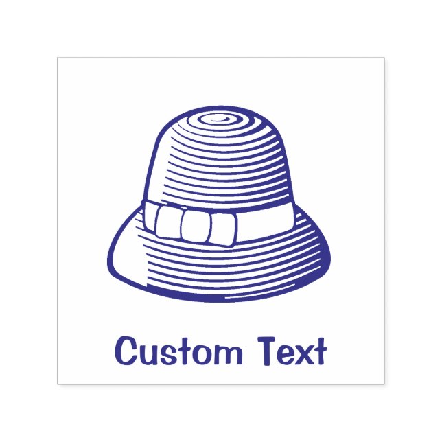 Cloche Hat Permastempel (Design)