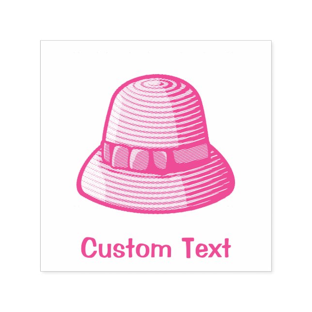 Cloche Hat Permastempel (Design)