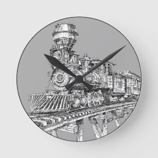 Clock: 1880 runde wanduhr