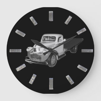 Clock, 1941 - 1942 Chevrolet-LKW, Chev, Chevy Große Wanduhr
