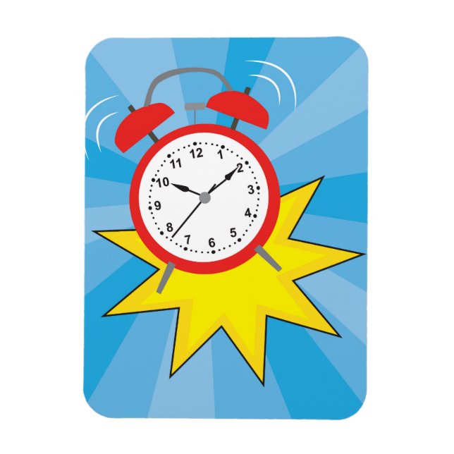 Clock Alarming Magnet (Vertikal)