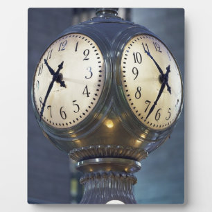 Clock Conkurs Grand Central Station New York Fotoplatte