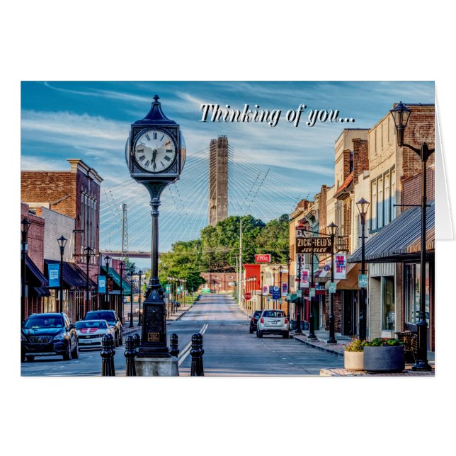 Clock in Downtown Cape Girardeau (Vorderseite (Horizontal))