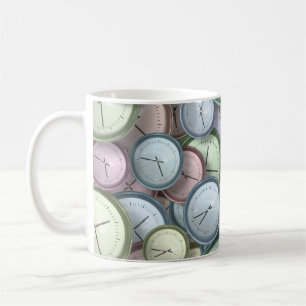 Clock Office Work School Club MUSIK - MUSIK Kaffeetasse