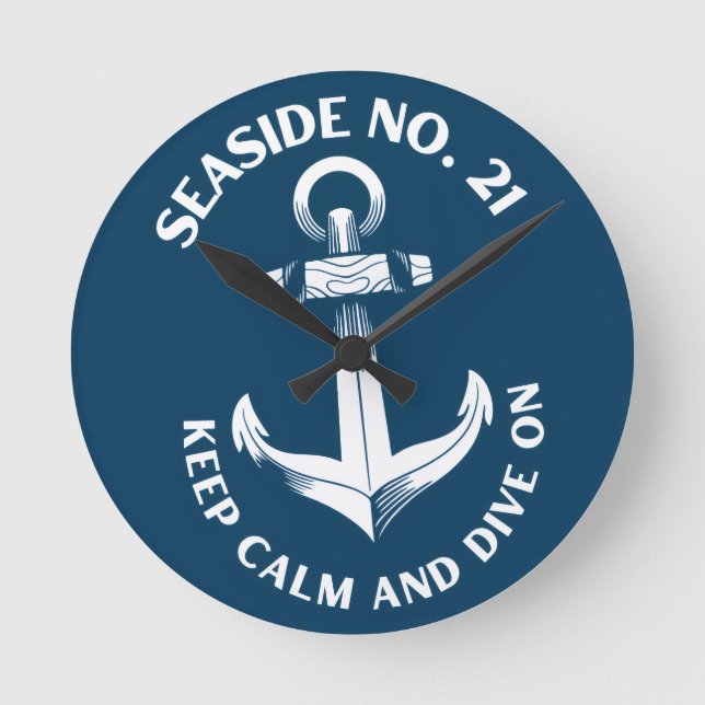 Clock  runde wanduhr (Vorderseite)