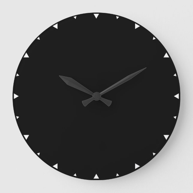 Clock template create your own wall clock-face große wanduhr (Vorderseite)