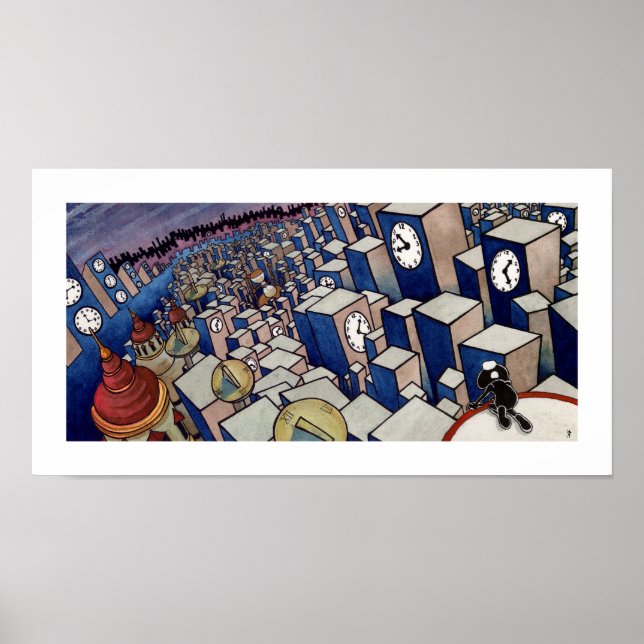 Clockland #2 - Clocklands - 17 x 9 Poster (Vorne)