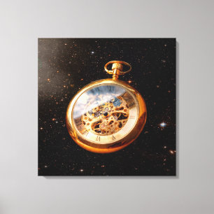 Clockmaker - Raumzeit Leinwanddruck