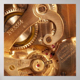 Clockmaker - Unadjusted Swiss Poster