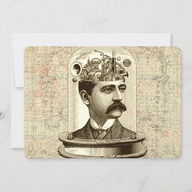 Clockwork Brain STEAMPUNK Vintag (Vorderseite)