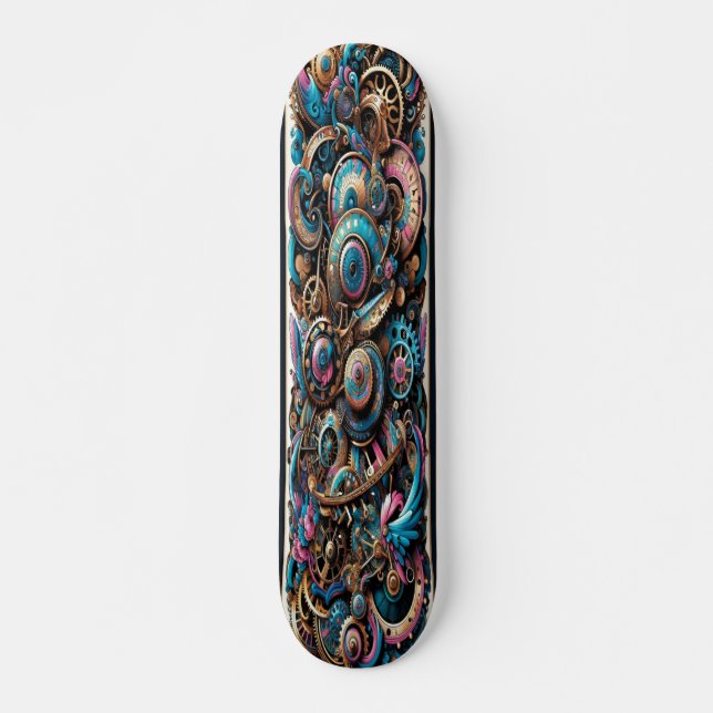 "Clockwork Fantasia" Skateboard (Vorne)