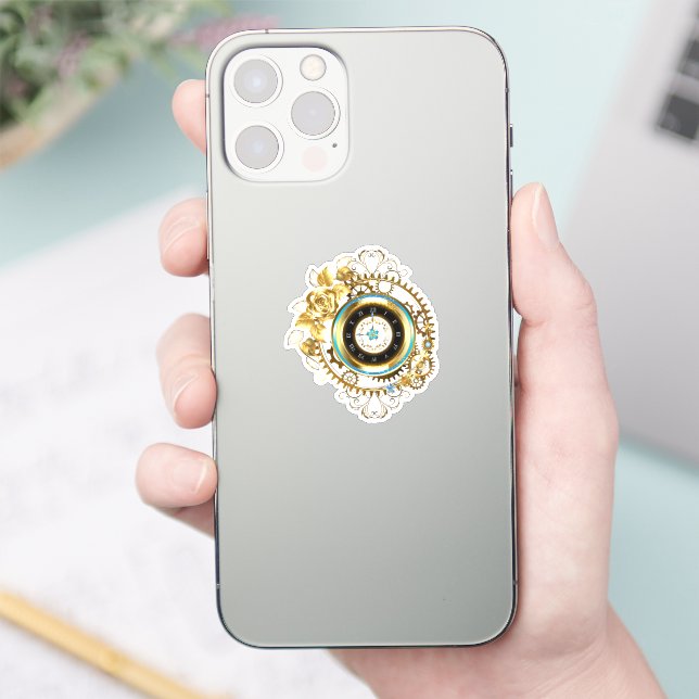 Clockwork Gilt Aufkleber (Telefon)
