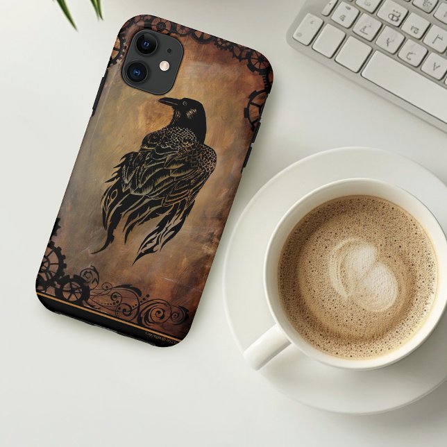Clockwork Raven Case-Mate iPhone Hülle (Von Creator hochgeladen)