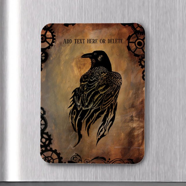 Clockwork Raven Magnet (Von Creator hochgeladen)