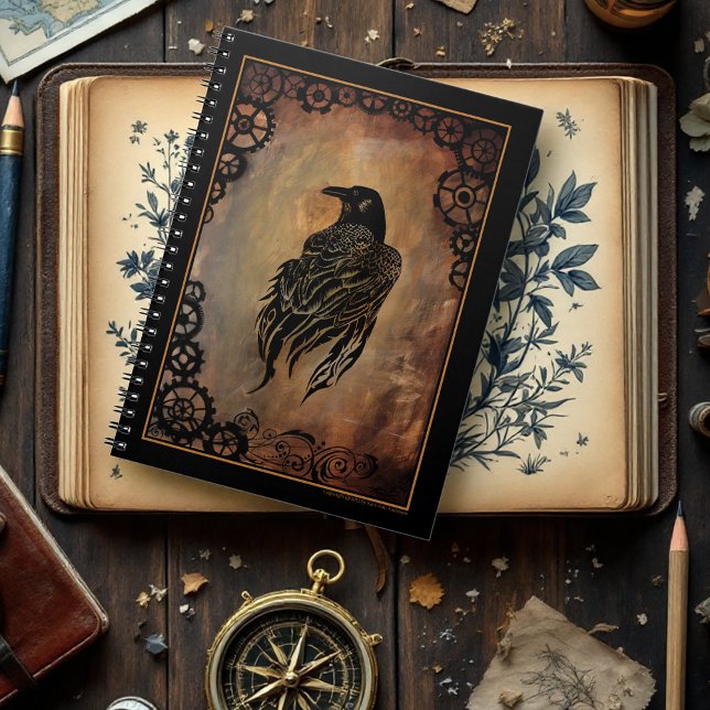 Clockwork Raven Notizblock (Von Creator hochgeladen)