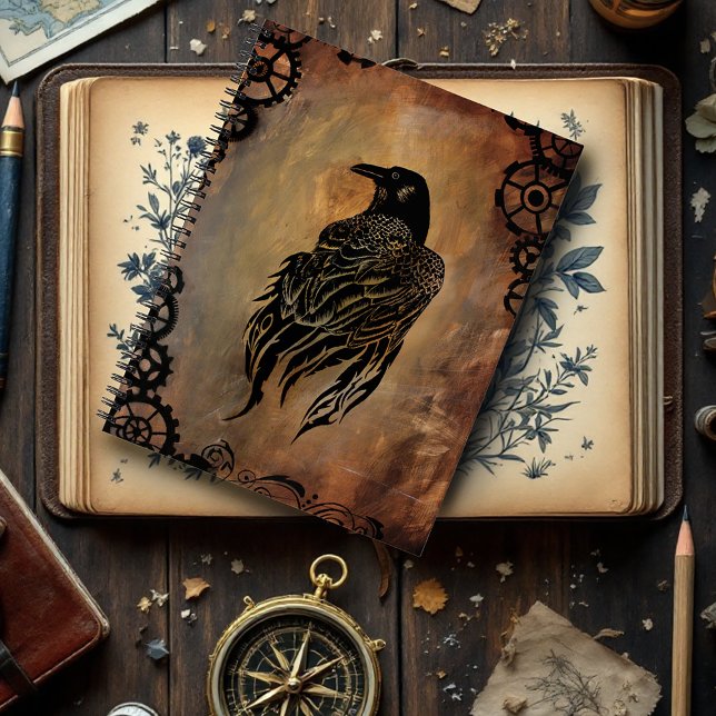 Clockwork Raven Notizbuch (Von Creator hochgeladen)