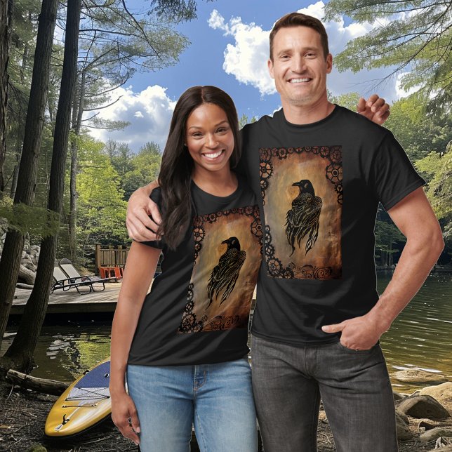 Clockwork Raven T-Shirt (Von Creator hochgeladen)