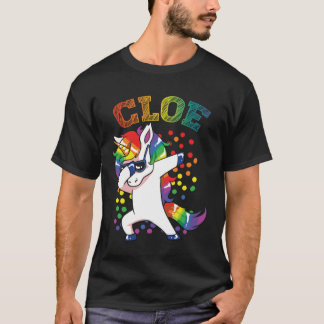 Cloe Dabbing Unicorn T-Shirt
