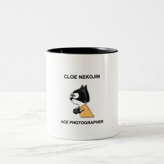 CLOE NEKOJIN, AS-FOTOGRAF ZWEIFARBIGE TASSE (Mittel)