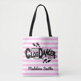 Clogging Clog Tänzerin Pink Vintage Look | Name hi