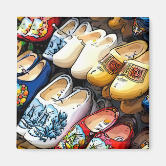 Clogs, Amsterdam, Niederlande/Holland - Magnet