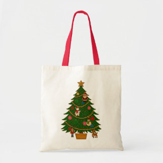 Cloisonne-Kunst-Weihnachtsbaum-Figuren-Ornamente Tragetasche
