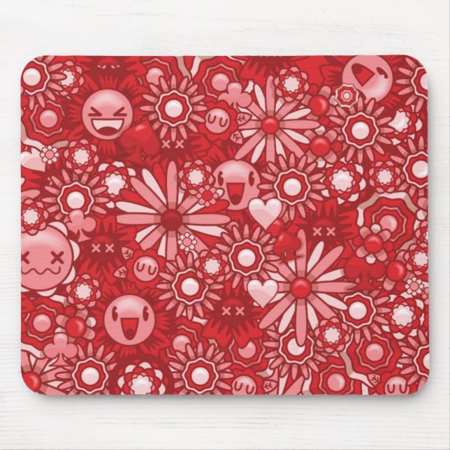 Clooci Power-Blume Mousepad (Vorne)