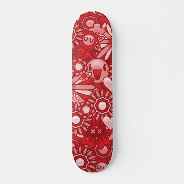 Clooci Power-Blume Skateboard (Vorne)