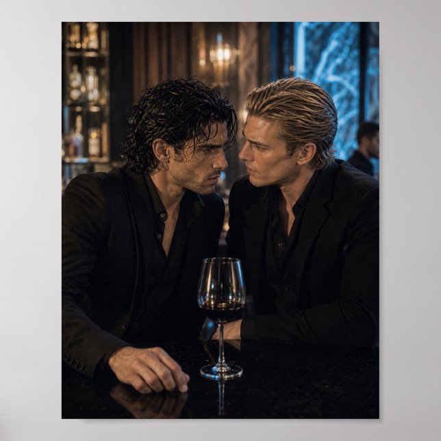 Close Enough | Gay Art Project Poster (Vorne)
