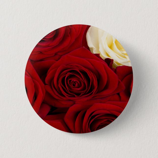 Close-up of roses button (Vorderseite)