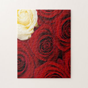 Close-up of roses puzzle